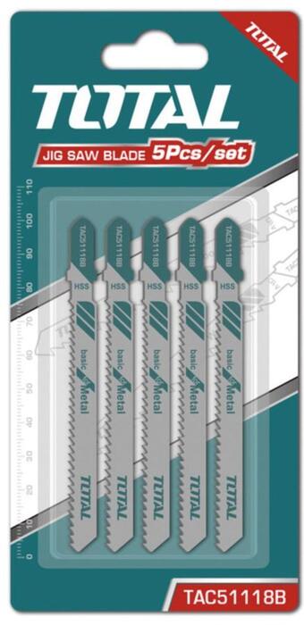 TOTAL JIG SAW BLADE FOR METAL 70mm (TAC51118Β)