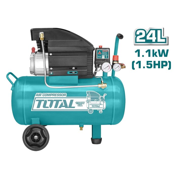 TOTAL OIL AIR COMPRESSOR 24 Lit (TC202461E)