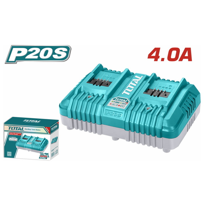 TOTAL P20S battery charger Li-ion 20V (TCLI2034E)