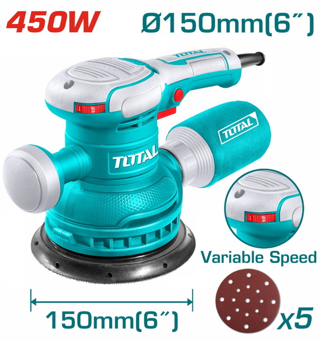 TOTAL ΕΠΑΓΓ. ΕΚΚΕΝΤΡΟ ΤΡΙΒΕΙΟ 450W (TF2061506)
