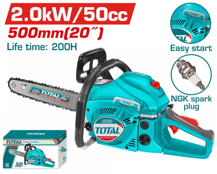 TOTAL Gasoline chain saw (TG5502011)