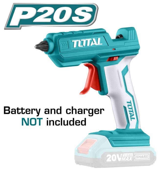 TOTAL GLUE GUN Li - ion 20V (TGGLI2001)