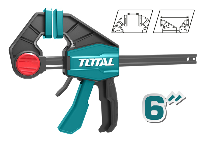 TOTAL QUICK BAR CLAMPS 6