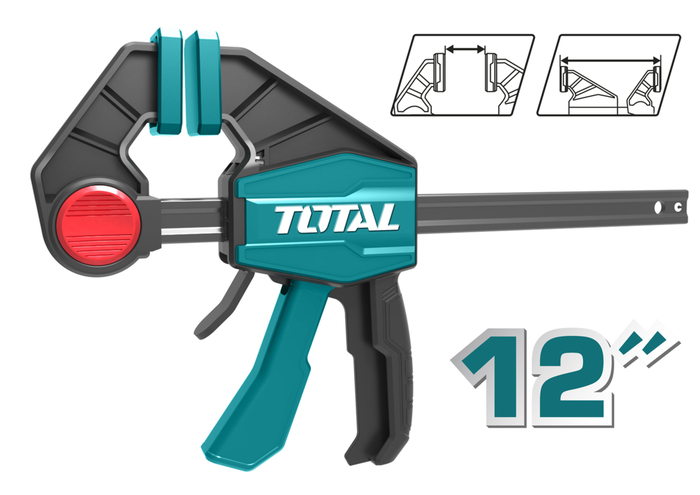 TOTAL QUICK BAR CLAMPS 12