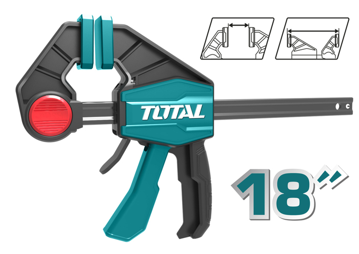 TOTAL QUICK BAR CLAMPS 18