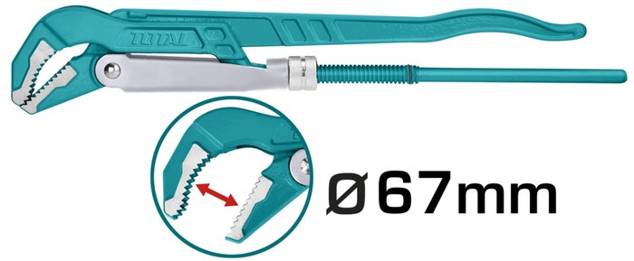 TOTAL ΤΣΙΜΠΙΔΑ ΥΔΡΑΥΛΙΚΩΝ 45ο 2'' (THT172023)