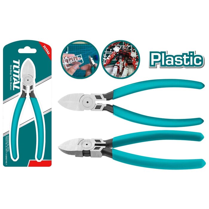 TOTAL Plastic cutting pliers 140mm (THT230512)