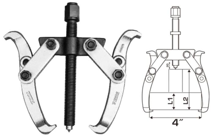 TOTAL TWO JAWS PULLER 4