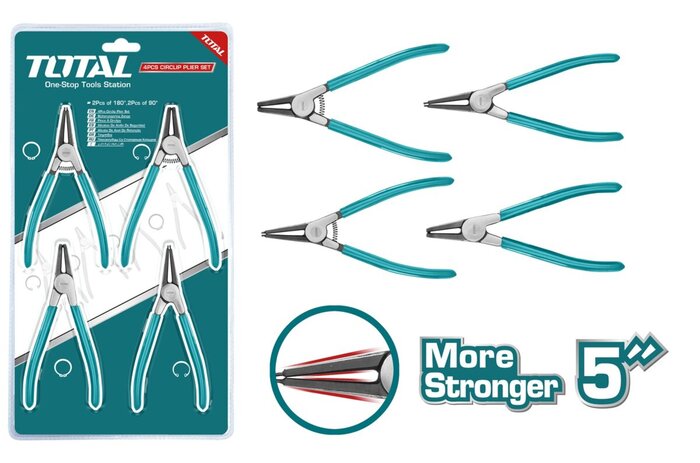 TOTAL CIRCLIP PLIERS SET 5