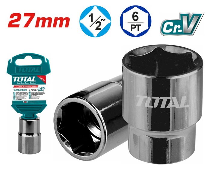 TOTAL Hexagonal socket 1/2