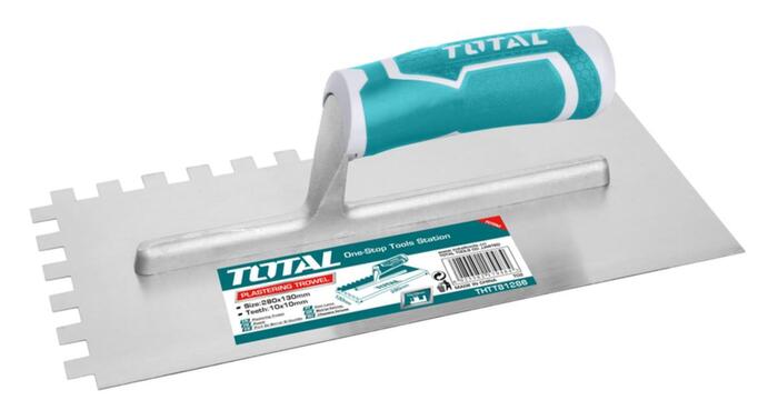 TOTAL PLASTERING TROWEL WITH TEETH (THTT81286)