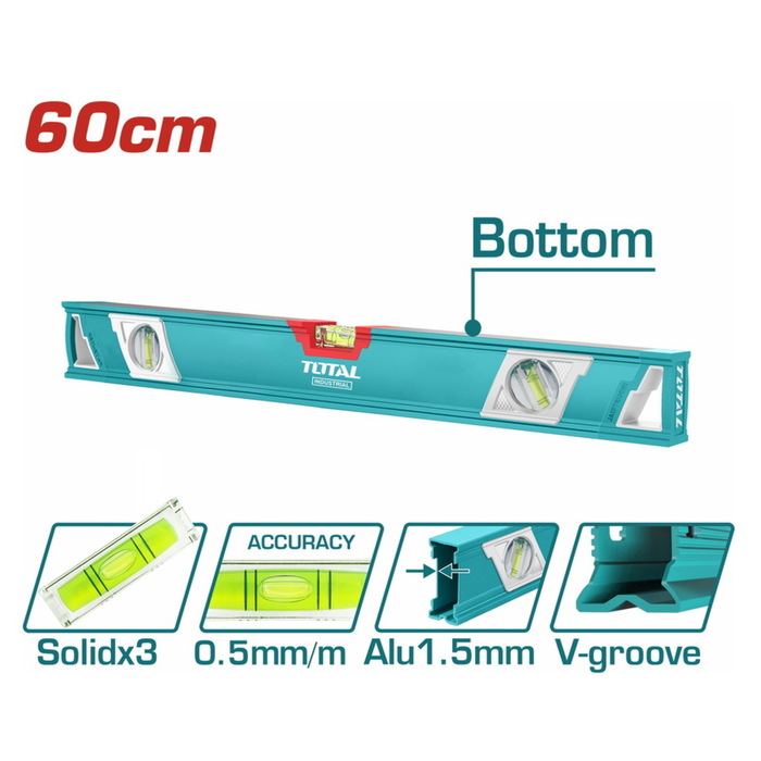 TOTAL Spirit level 60cm (TMT26086)