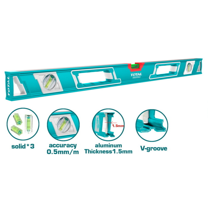 TOTAL SPIRIT LEVEL 80cm (TMT28086)