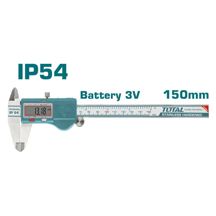 TOTAL Digital caliper 150mm (TMT321506)