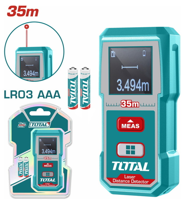 TOTAL ΜΕΤΡΗΤΗΣ ΑΠΟΣΤΑΣΕΩΝ LASER 0.05 - 35m (ΤMT53055)