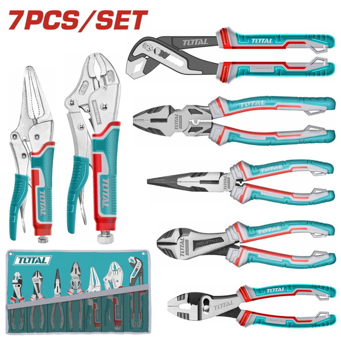 TOTAL 7 Pcs Pliers set (TOS23055)