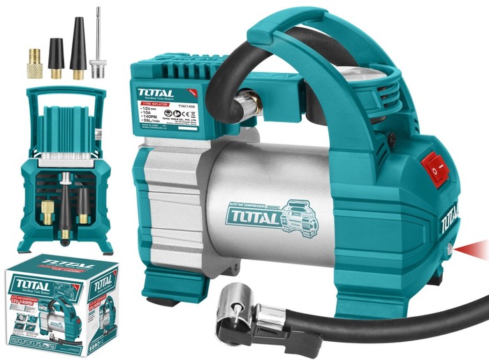 TOTAL AUTO AIR COMPRESSOR 12V (TTAC1406)