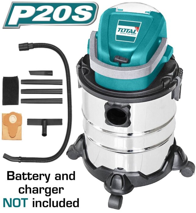 TOTAL Li - ion VACUUM CLEANER 20V (TVLI2005)