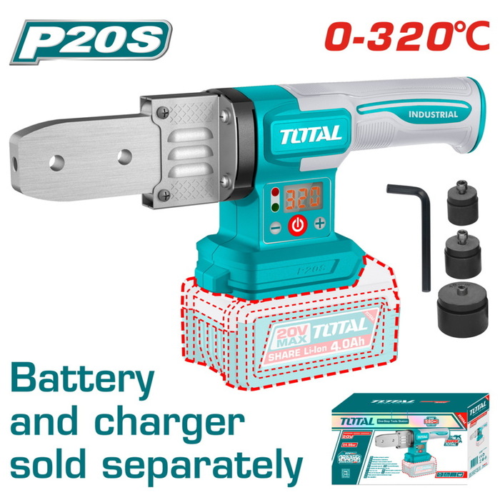 TOTAL Cordless plastic tube welding tools (TWTLI2018)