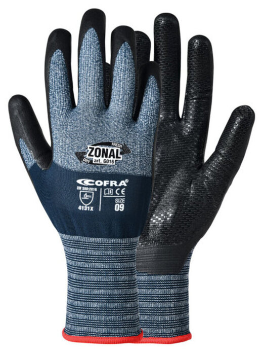 COFRA NITRILE GLOVES (ZONAL)