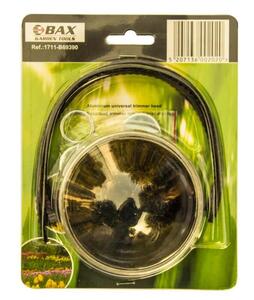 BAX ΚΕΦΑΛΗ ΜΕΣΙΝΕΖΑΣ UNIVERSAL 4 ΕΞΟΔΩΝ FIX LINE ΜΕ ΚΑΣΤΑΝΙΑ (B69390)