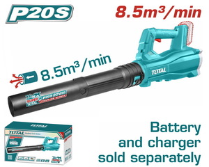 TOTAL ΦΥΣΗΤΗΡΑΣ ΚΗΠΟΥ ΜΠΑΤ. Li-ion 20V ΧΩΡΙΣ ΜΠΑΤΑΡΙΑ & ΦΟΡΤΙΣΤΗ (TABLI20323E)