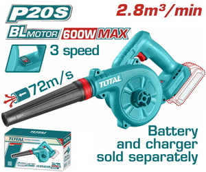 TOTAL Cordless blower (TABLI2068)