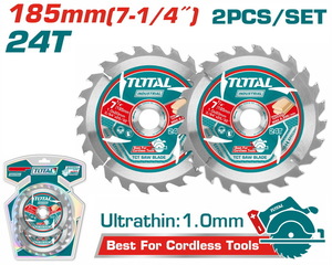 TOTAL Ultra-thin TCT saw blade set (TAC2331853)
