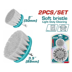 TOTAL 2 Pcs Soft bristle brush set (TACS3235)