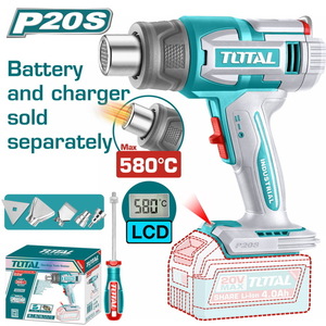 TOTAL Cordless heat gun (TBLI2058)