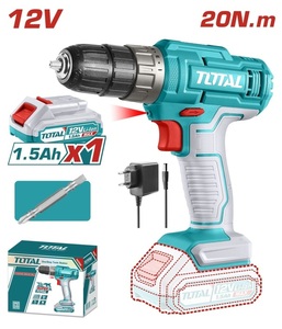 TOTAL ΔΡΑΠΑΝΟΚΑΤΣΑΒΙΔΟ ΜΠΑΤ. Li-ion 12V / 1.5Ah / 20Nm / 1 ΜΠΑΤ (TDLI1218)