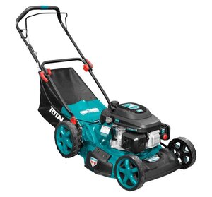 TOTAL Gasoline lawn mower hand push 196cc / 4.8hp / 51cm (TGT196201)