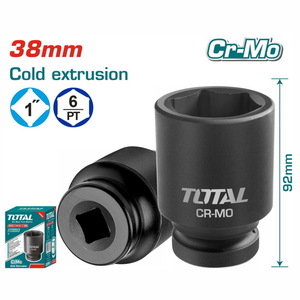 TOTAL 1”DR. Impact Socket 38mm (THHISD0138L)