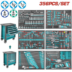 TOTAL 356 Pcs tool chest set (THPTCS73561)