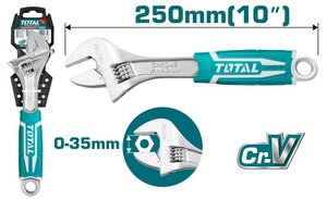 TOTAL ADJUSTABLE WRENCH 10