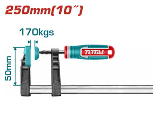 TOTAL F clamp with plastic handle (THT1320503)