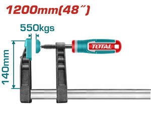 TOTAL F clamp with plastic handle (THT1321402)