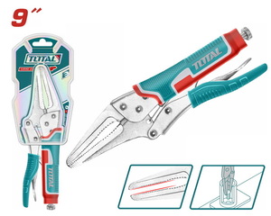 TOTAL Long nose locking plier (THT19902)
