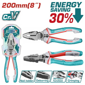 TOTAL High leverage combination pliers (THT210806S)