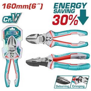 TOTAL High leverage diagonal cutting pliers (THT230606S)