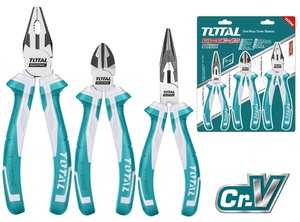 TOTAL 3PCS PLIERS SET (THT2K0301)