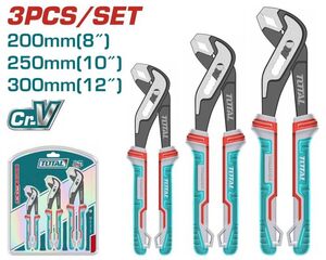 TOTAL 3 Pcs pump pliers set (THT2PK231)