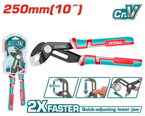 TOTAL Quick-open pump pliers (THT381006)