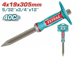 TOTAL ΕΠΑΓΓ. ΒΕΛΟΝΙ ΠΛΑΣΤ. ΛΑΒΗ 4Χ19Χ305mm (THT4530419)