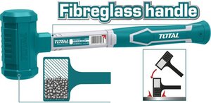 TOTAL ΜΑΤΣΟΛΑ ΜΕ ΑΜΜΟ FIBREGLASS ΛΑΒΗ 2LB / 850gr (THT79021)