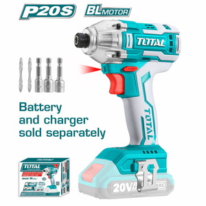 TOTAL Lithium-Ion impact driver 20V (TIRLI20021)