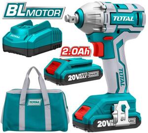 TOTAL IMPACT WRENCH Li - ion 20V / 2Ah / 300Nm (TIWLI2001)