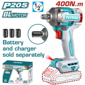 TOTAL Cordless impact wrench (TIWLI20401)
