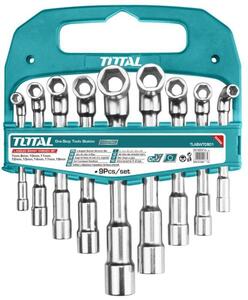 TOTAL L-ANGLED SOCKET WRENCH SET 9PCS (TLASWT0901)