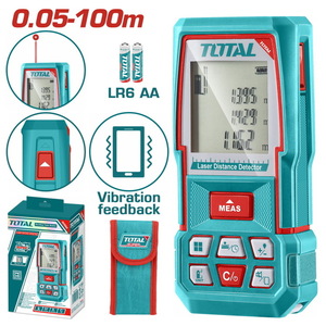 TOTAL Laser distance detector 0.05 - 100m (ΤMT51036)